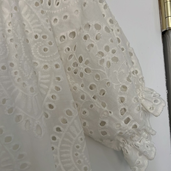 White Eyelet Dress - Picture 4 of 6